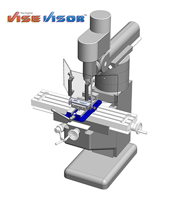 Vise Visor for Machine shop safety